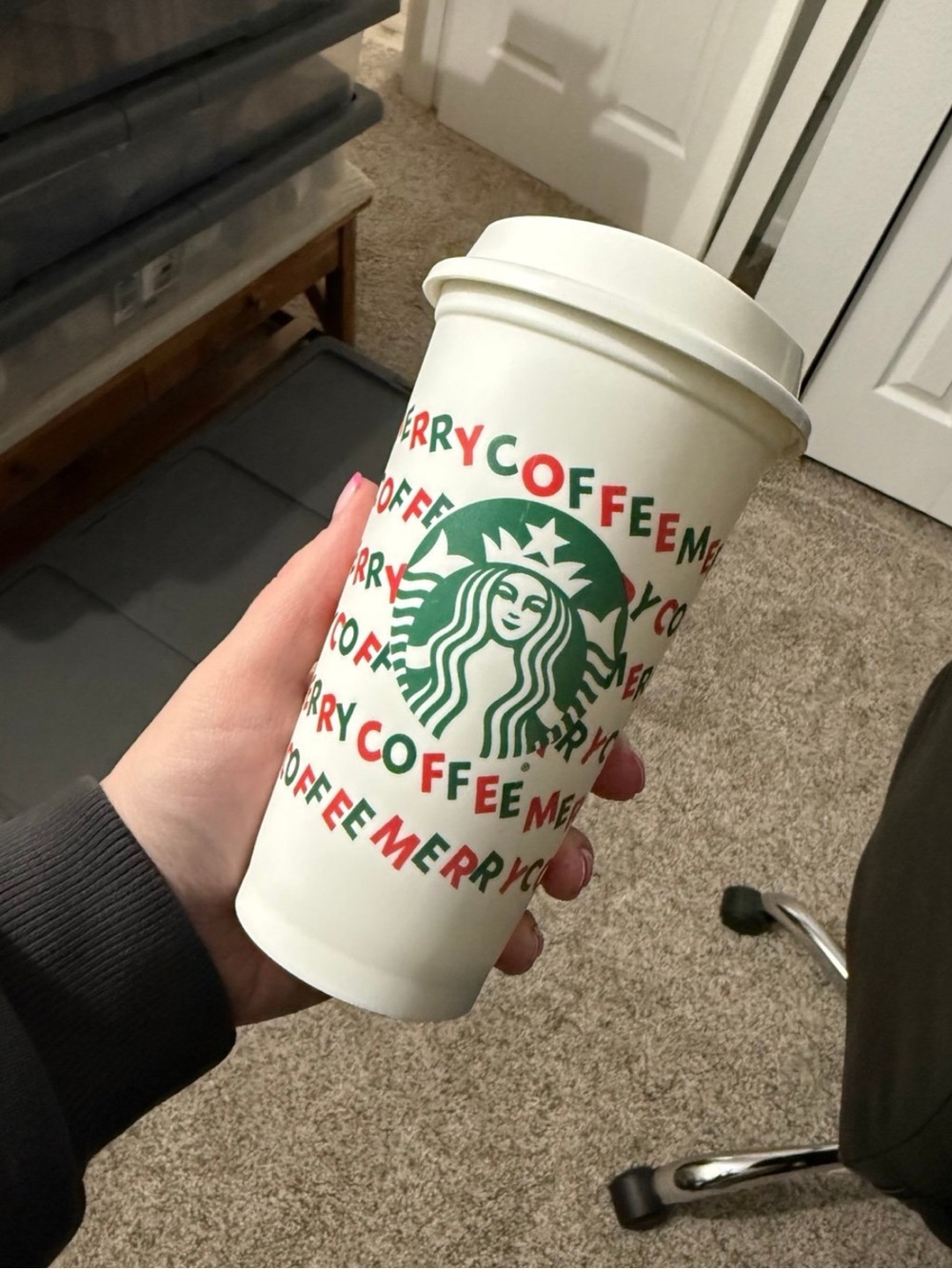 Starbucks Merry Coffee Reusable Cup